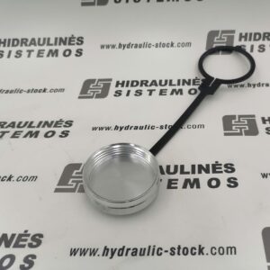 Dust cover 1' M54x2,5 (screw-to-connect) female alluminum