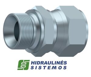 Adapter 1/2'i BSP x 3/4'-16vv JIC