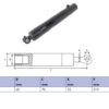 Hydraulic cylinder Erhel Hydris 30/60/219 for bend