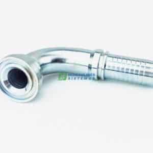 FL SFL 71.6 (2") 90° fitting for 1-1/2" hose SAE 3000, M23391-32-32
