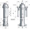 Telescopic cylinder GFH-SG-167-5-6350 FSH27564K Schmitz