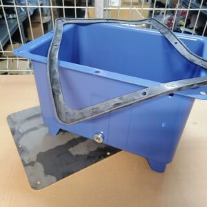 Tank for hydraulic powerpack 40 ltr. with cover