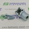 Pump flange 30mm 3/8' 90° aluminum max. 180bar RIA30-038