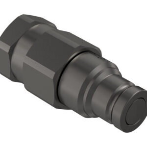 Quick coupling 08 M BSP 1/2'-female, Flat face 350 bar, seria FASTER