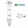 P2A 2 WAY NORMALLY CLOSED, PROPORTIONAL FLOW CONTROL VALVE 7/8 JIC, 210 Bar, 23 L/min, 12V