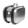 Hydraulic oil tank, side mounting 085 ltr. Aluminium 40x50x50 HEWEA