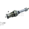 Valve 2/2 D23.5 3/4 BSP solenoid d14 NO 300 bar 80 l/min with mechanical control