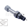 Valve 2/2 D12.6 3/4 JIC NO, d13 with mechanical control Steed SV08-21M