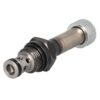 Valve 2/2 D15.8 7/8 JIC solenoid d16 NO 50 l/min 350 bar with mechanical control