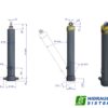 Telescopic cylinder 4-157-4660 FE A157-4-04660-019-K1484 HYVA 70146296