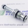 Valve 2/2 D23.5 3/4 BSP solenoid d16 NC 350 bar 80 l/min with mechanical control