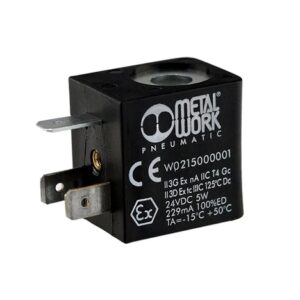 Coil 24VDC 5W 8x29mm Metal Work