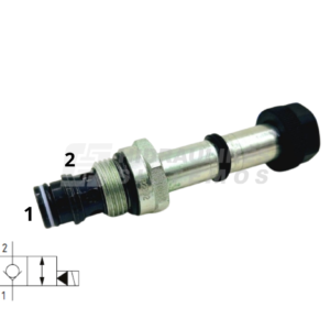 Vožtuvas 2/2 D15.8 7/8 JIC NC coil d16 80 l/min 230 bar SVP10-NCR-00-00-B-00 without coil