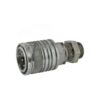 Quick coupling 08 F M22x1,5-bulkhead, two connection sides
