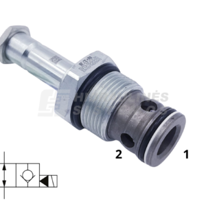 Valve 2/2 D28.54 1.5/16JIC NO d17.6 H-serie 350 bar 132 l/min SV13-16-O-0-00
