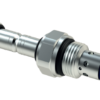 Valve 2/2 D15.8 7/8 JIC solenoid d13 NC+NC with mechanical control
