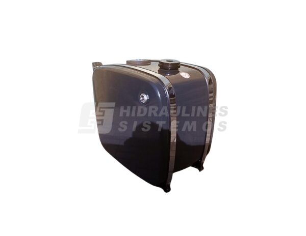 Hydraulic oil tank, side mounting 120 ltr. steel 56x64x40, for Palfinger filter