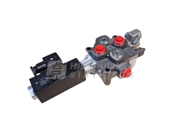 1 sekc. 40 ltr. Q25 3/8' BSP 1x103 D41 mech. + el. valdymas 12V skirstytuvas