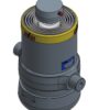 Telescopic cylinder 9-214-2252-K250-60-SD-HC UHB HYVA