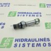 Valve 2/2 D15.8 3/4 JIC solenoid d13 NC+NC with mechanical control