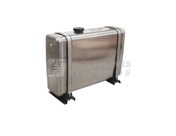Hydraulic oil tank, rear mounting 155 ltr. Aliuminium 023x060x118