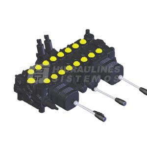 Control valve D4 8 sek. 120 ltr. 1/2 WITH EL. 12VDC ON/OFF 300 bar DINOIL