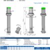 Telescopic cylinder 5-174-5730 5C IPH 5C-05730-174-5-M1050