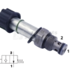 Valve 2/2 D15 M20 solenoid d18 NO