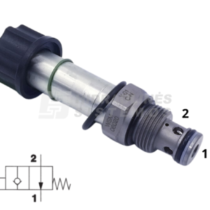 Valve 2/2 D15 M20 solenoid d18 NO