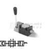 Mechanical directional valve NG6 4/3, spool type 0C X-II