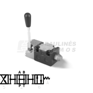 Mechanical directional valve NG6 4/3, spool type 0C X-II