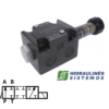 Solenoid-operated directional valve NG6 4/2, spool type 22A (P-A.B.T.)-(P-B.A.T.) 024 VDC, 3TB23