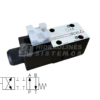 Solenoid-operated directional valve NG6 4/2, spool type 2A II-X, 024 VDC, DHE-0631/2/FV-24DC ATOS
