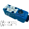 Solenoid-operated directional valve NG6 4/2, spool type 2AL X-II, 220 VAC, DG4V-3 2AL MUC660 Danfoss