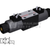 Solenoid-operated directional valve NG6 4/2, spool type 2N II-X, 024 VDC, with two coils, DHE-0751-X