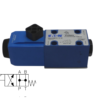 Solenoid-operated directional valve NG6 4/2, spool type 0B H-X, 024 VDC, DG4V-3 0B MUH760 Danfoss