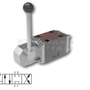 Mechanical directional valve NG6 4/3, spool type 8C P-T-A-B, with detent, Argo-Hytos