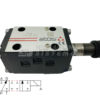 Solenoid-operated directional valve NG6 4/2, spool type 22AL (P-B.A.T.)–(P-A.B.T.), 024 VDC, ATOS