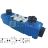 Solenoid-operated directional valve NG6 4/3, spool type 8C P-T-A-B, 220 VAC, DG4V-3 8C VMUC661 Danfo
