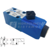 Solenoid-operated directional valve NG6 4/2, spool type 2AL X-II, 012 VDC, DG4V-3 2AL MUG760 Danfoss