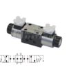Solenoid-operated directional valve NG6 4/3, spool type 0C P-A-B-T, 110 VAC, DHE-0710-110AC ATOS