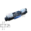 Solenoid-operated directional valve NG6 4/3, spool type 2C P-A-B-T, 220 VAC, 4WE6-EG2 Voima