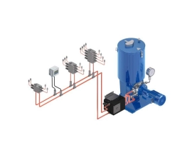 Central greasing equipment