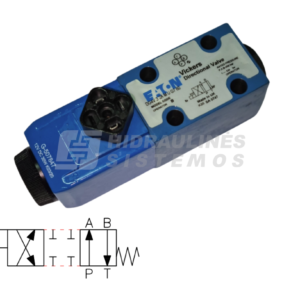 Solenoid-operated directional valve NG6 4/2, spool type 2A II-X, 012 VDC, DG4V-3 2A MUG760 Danfoss