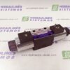 Solenoid-operated directional valve NG6 4/3, spool type 8C P-T-A-B, 220 VAC, DG4V-3 8C VMUC661 Hydro