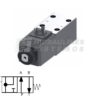 Solenoid-operated directional valve NG6 4/2, spool type 521A II (P-A-B.T), 12 VDC, DG4V-3-521A-MUG76