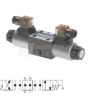 Solenoid-operated directional valve NG6 4/3, spool type 0C P-A-B-T, 220 VAC, KVNG6-3-220CA H Trale