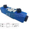 Solenoid-operated directional valve NG6 4/3, spool type 2C P-A-B-T, 012 VDC, DG4V-3 2C MUG760 Danfos