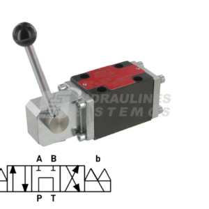 Mechanical directional valve NG6 4/3, spool type 8C P-T-A-B