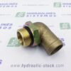Suction fitting 1.1/4' male x for 40 mm hose, 90 angle